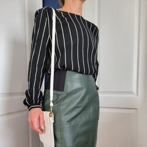 H&M Striped Blouse